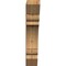 Ekena Millwork Olympic Slat Rough Sawn Bracket, Western Red Cedar, 6"W x 28"D x 32"H BKT06X28X32OLY06RWR - alternate 2